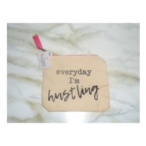 NWT Everyday I'm Hustling Change Purse